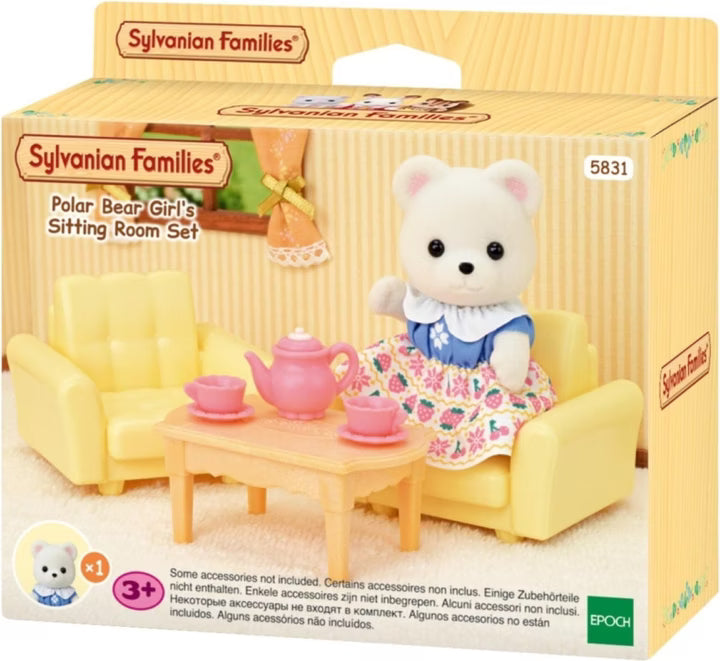 Sylvanian Families – Ülő jegesmedve kislány