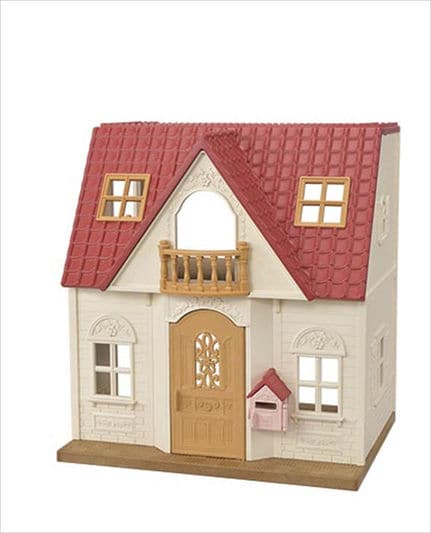 Sylvanian Families Piros tetős vidéki ház bútorokkal és különleges ruhákkal 5727