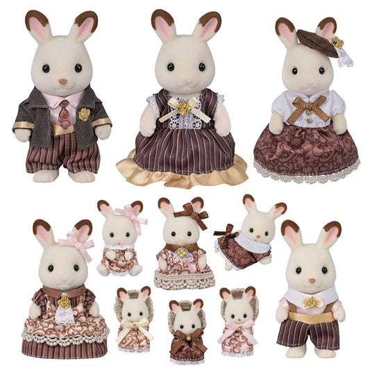 Sylvanian Families – Csokoládé nyuszi család jubileumi szett