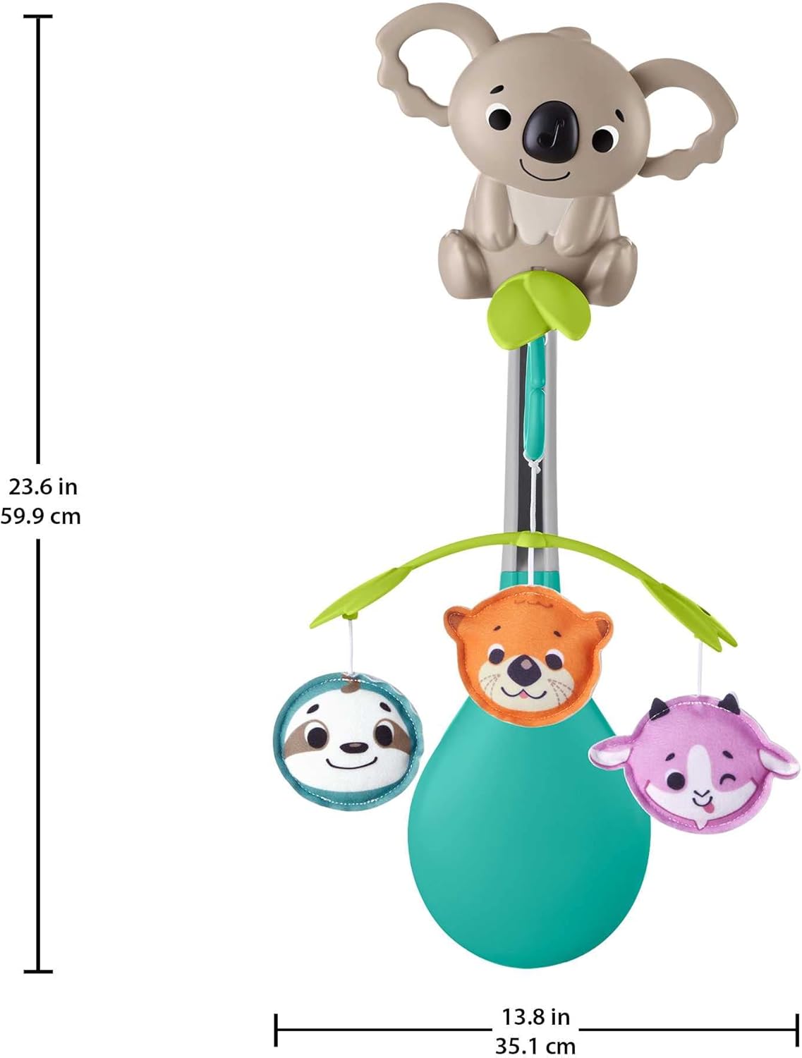 Fisher-Price - 3 az 1-ben babakocsi játék (HGB90)