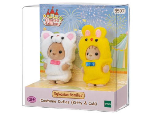 Sylvanian Families - Kostumirani simpatični mucka in mladiček