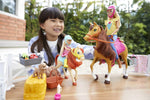 Barbie - Igralni komplet Hugs 'n Horses z lutko Chelsea (FXH15)