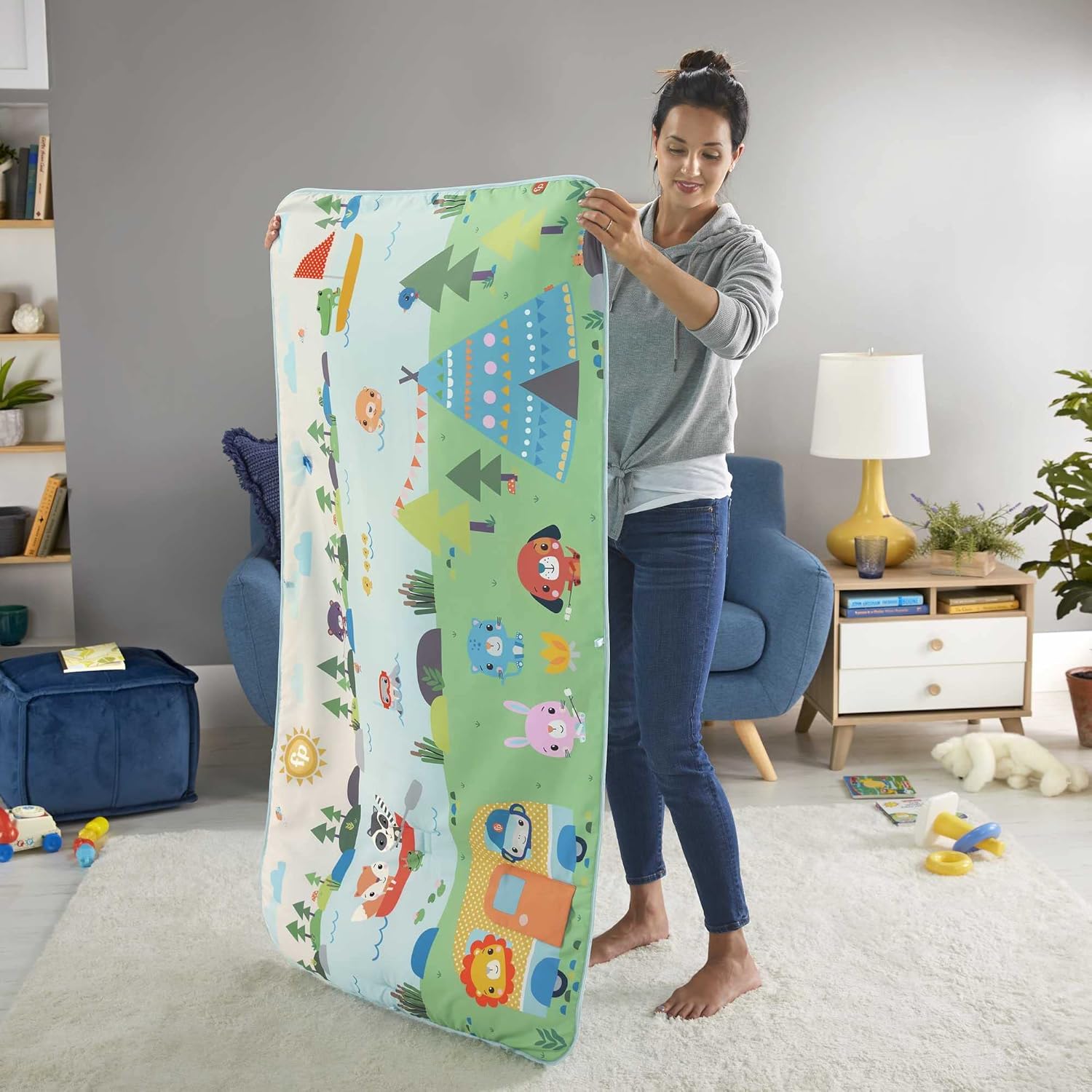 Fisher-Price Extra Velika Pustolovska Igralna Podloga (GXR53)