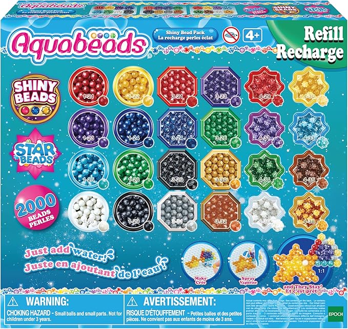 Aquabeads csillogó gyöngy csomag