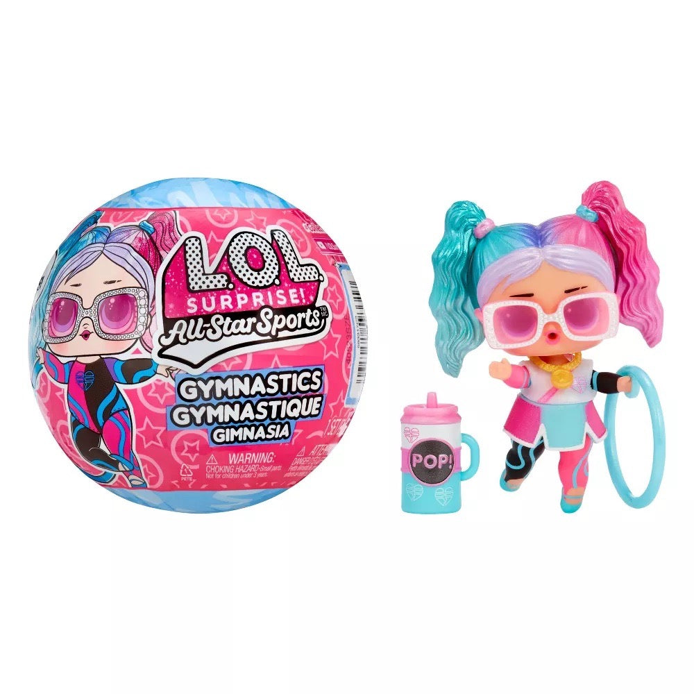 L.O.L. Surprise! All Star Sports Gimnasztika - gyűjthető baba