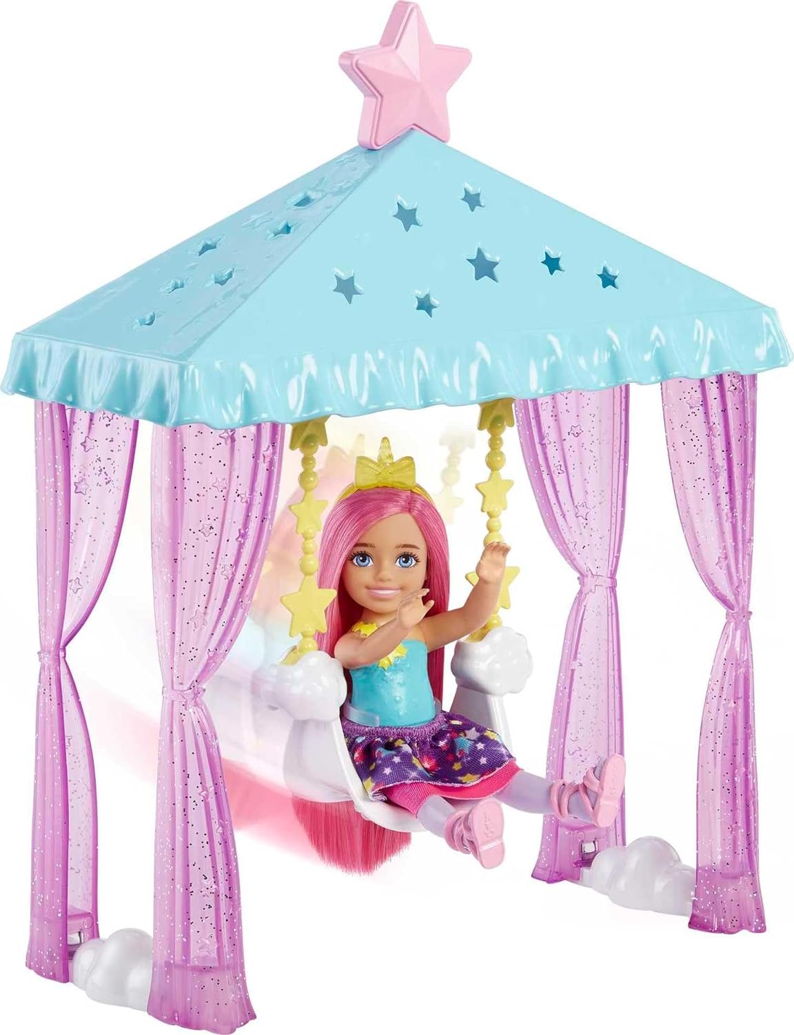 Mattel Barbie - Baba mesebeli készlettel (HLC27)