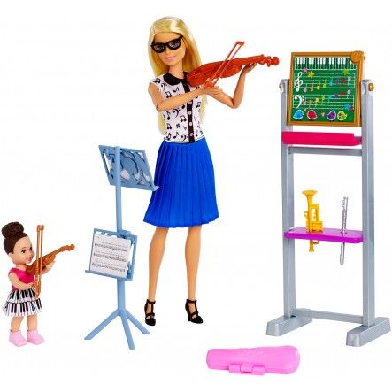 Mattel Barbie Lahko si karkoli - Učiteljica glasbe (FXP18)