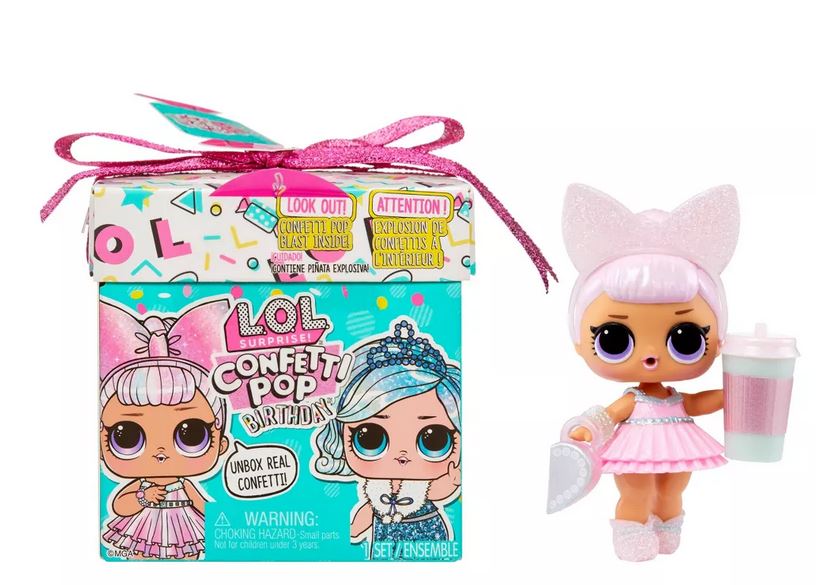 MGA L.O.L. Meglepetés: születésnapi baba Confetti Pop (PDQ) (589969EUC)