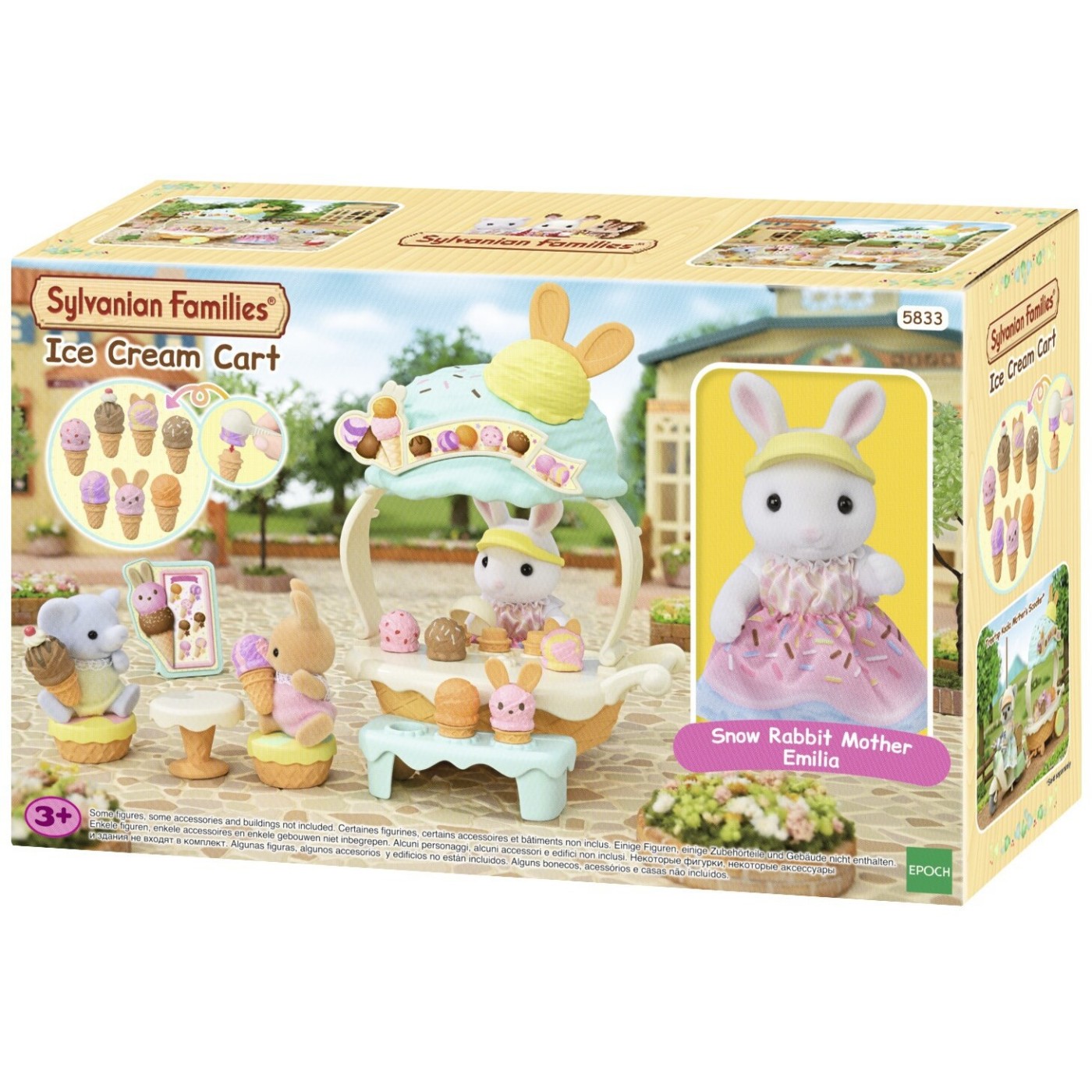 Sylvanian Families – Fagylaltos stand