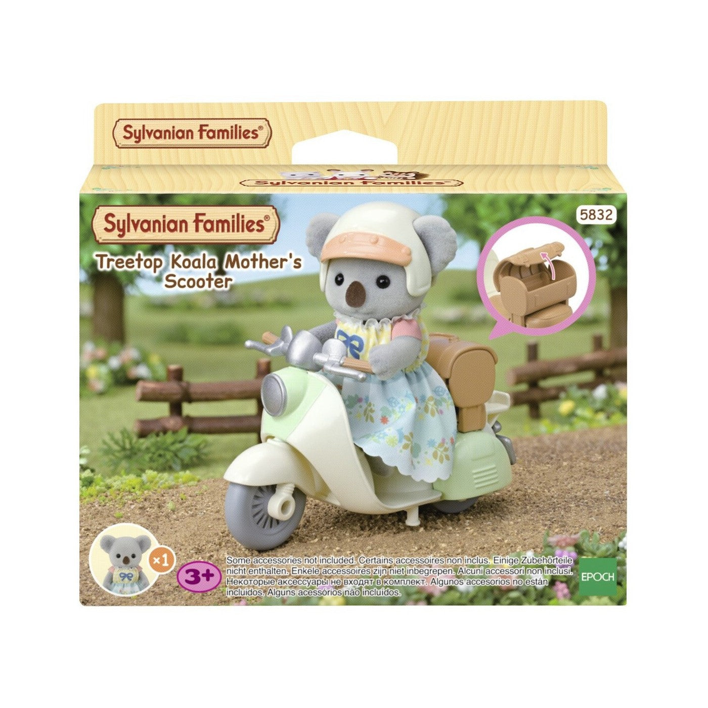 Sylvanian Families – A lombkoronában élő koala mama robogója